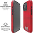 Denmark Soccer Flag iPhone 16 Pro Magsafe Impact Case